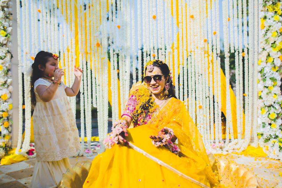 Bride Haldi