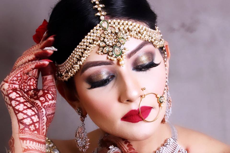 Wedding makeup