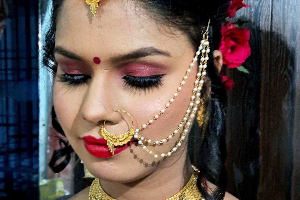 Bridal makeup