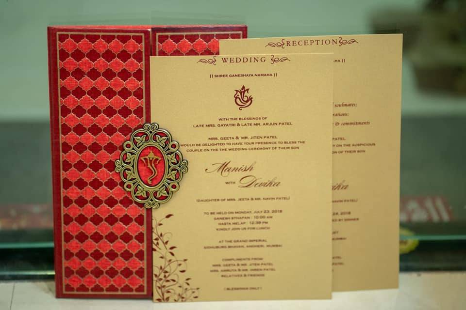 Invitation card designs