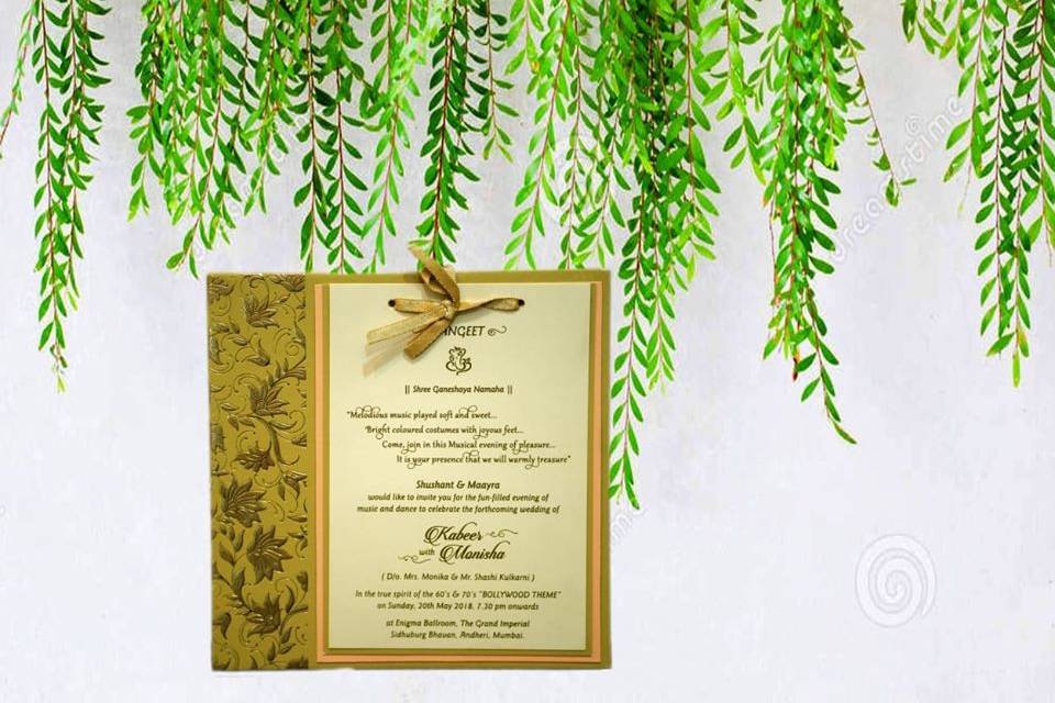 Invitation card designs