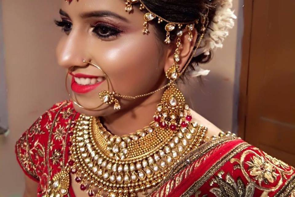 Bridal makeup