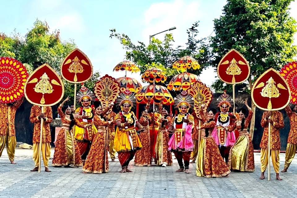 Grand Wedding Entry