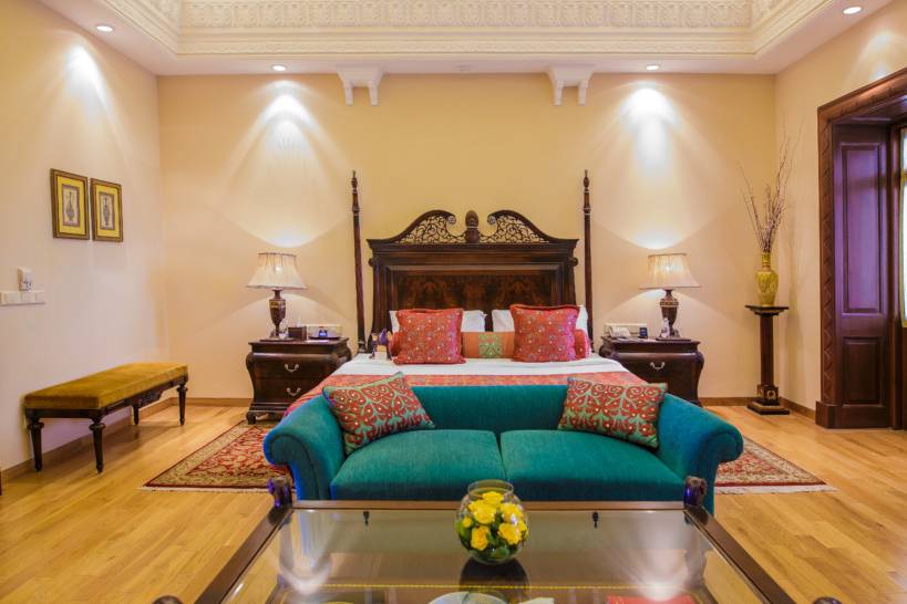 Maharana suite bedroom