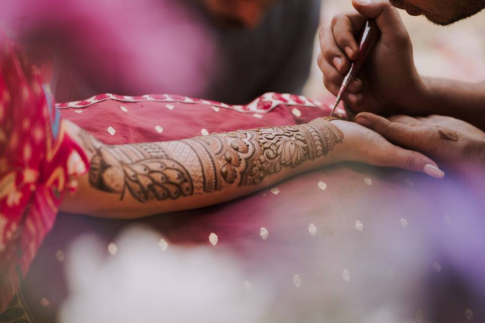 Mehendi Closeup