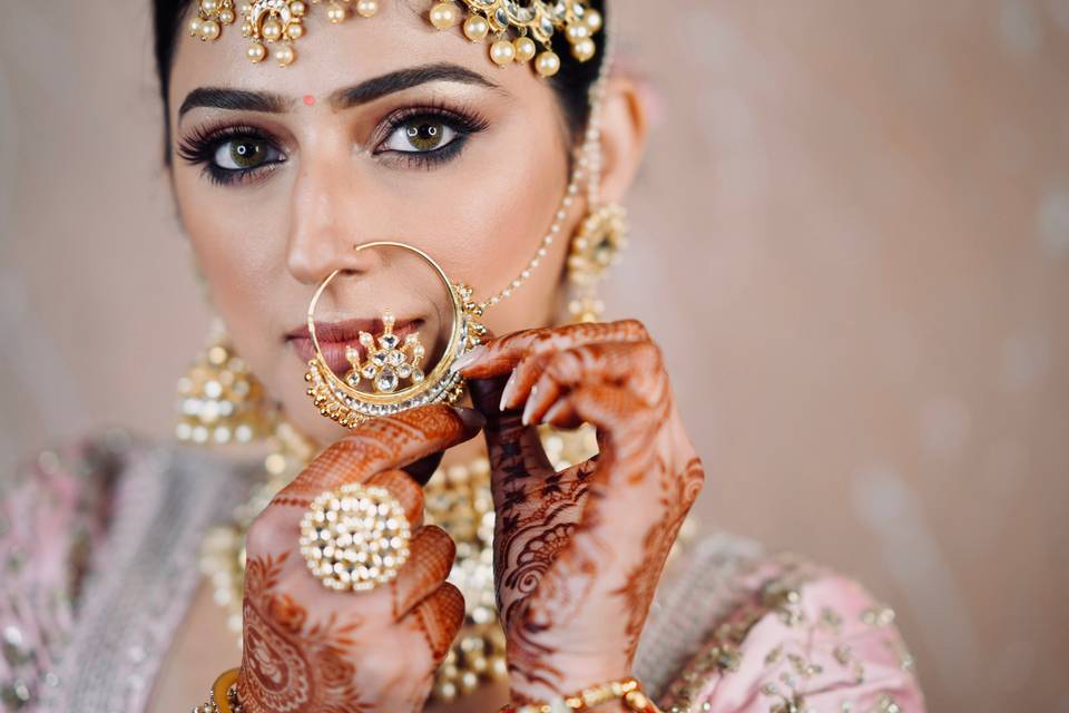 Bridal makeup