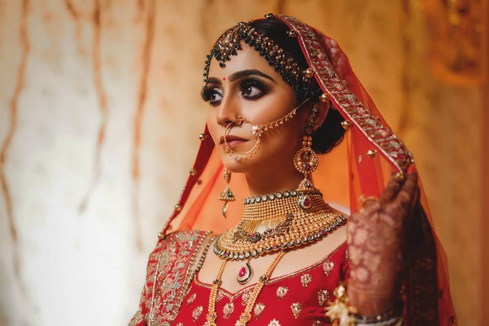 Bridal makeup