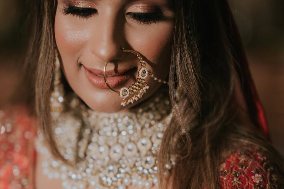 Bridal makeup