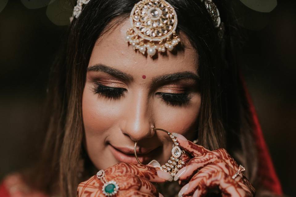 Bridal makeup