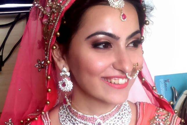 Bridal makeup