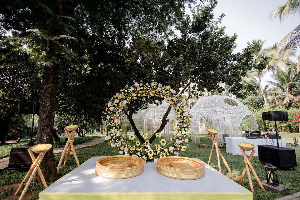 Haldi decor
