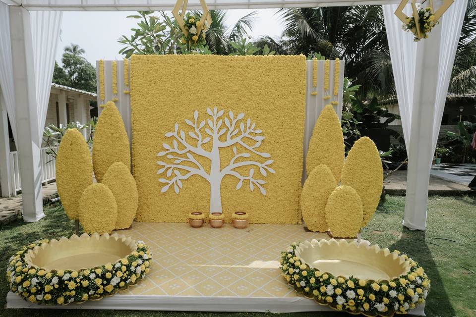 Haldi decor