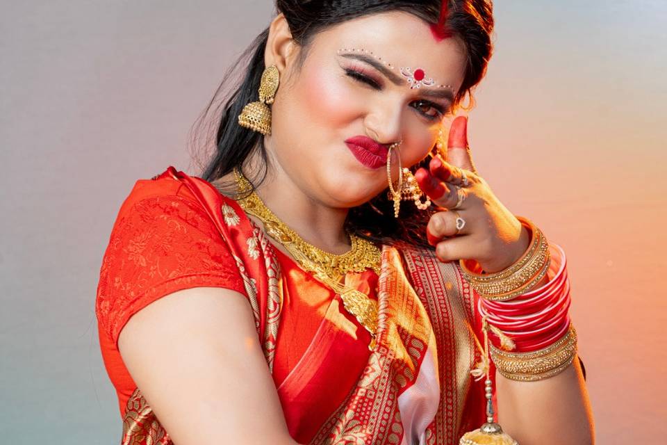 Muskan Bangali Look