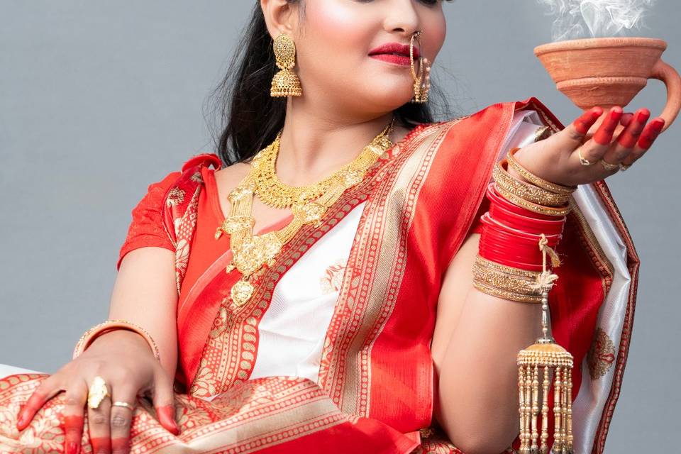 Muskan Bangali Look