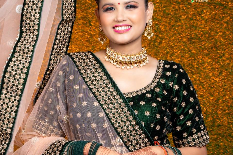 Amisha Engagement Look