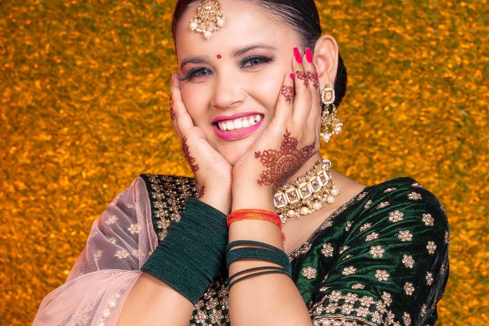 Amisha Engagement Look