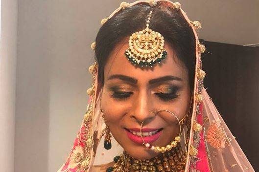 Bridal makeup