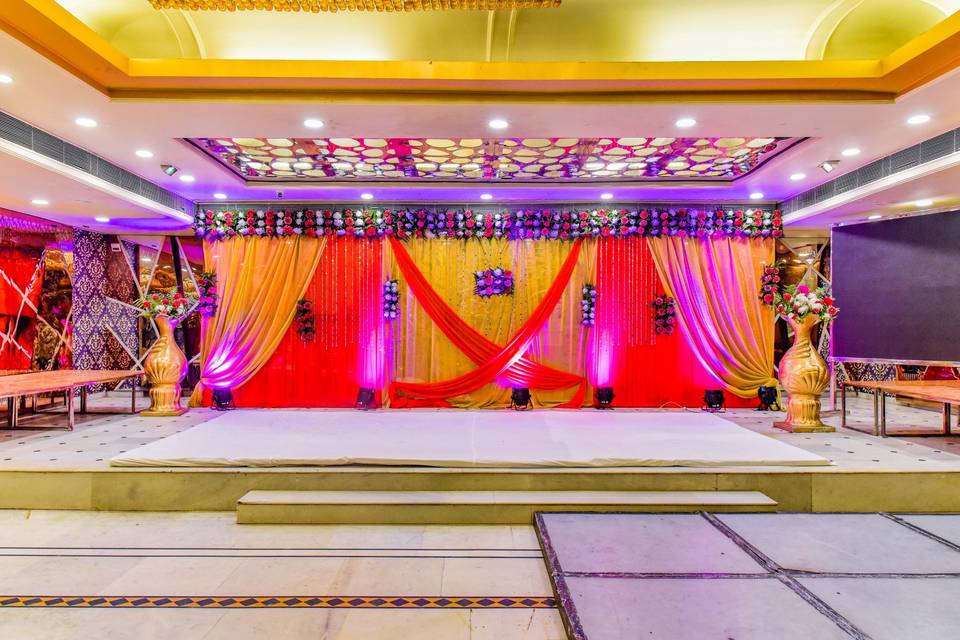 Wedding venue-Stage decor
