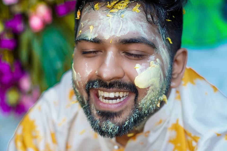 Groom Haldi