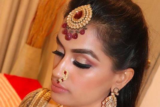 Bridal makeup