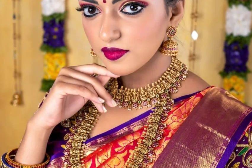 Bridal makeup