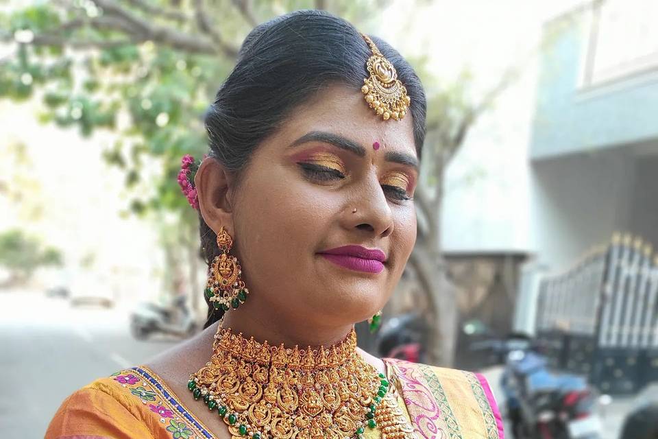 Bridal makeup