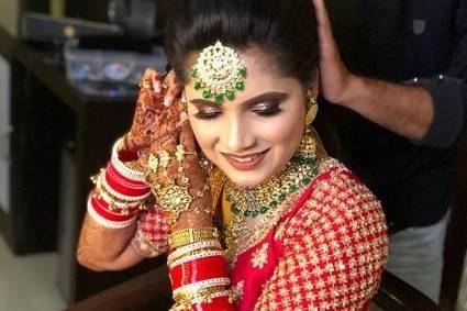 Bridal makeup