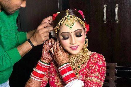 Bridal makeup