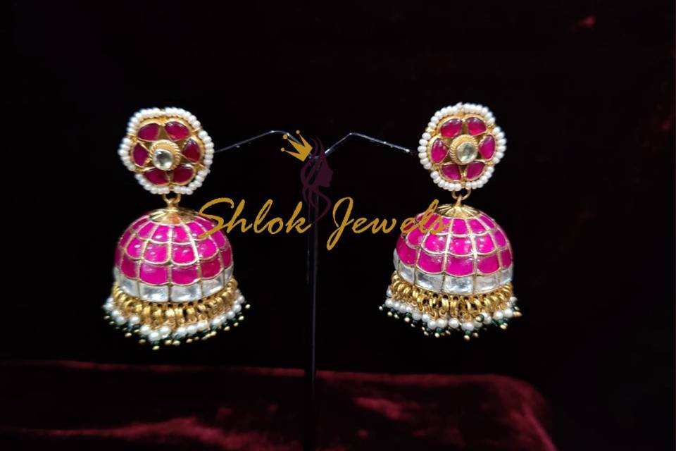 KUNDAN EARRINGS