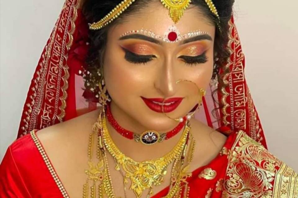 Bridal makeup