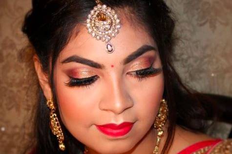 Bridal makeup