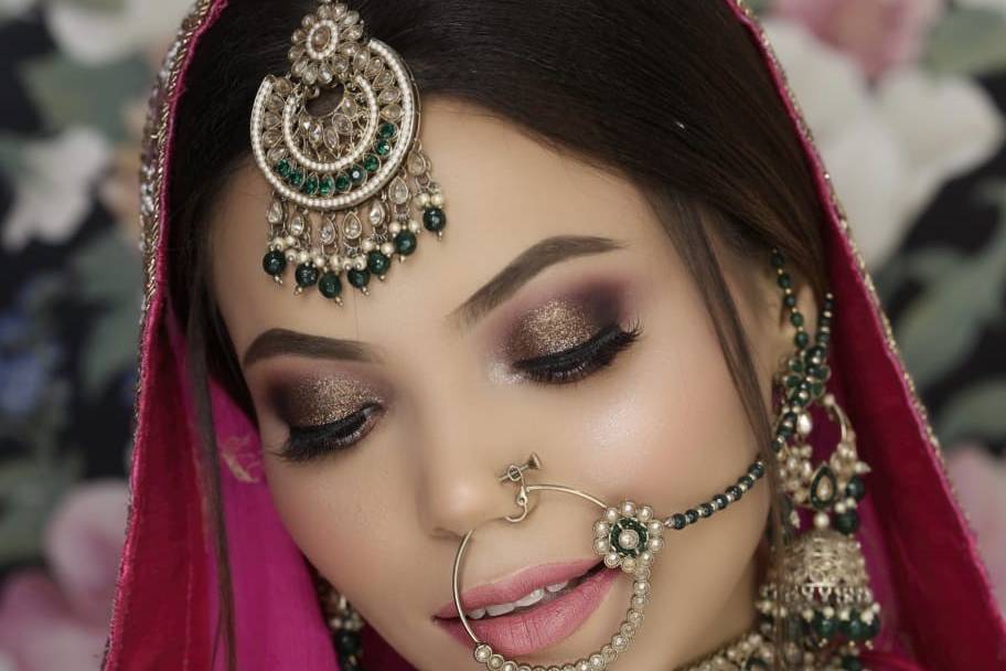 Bridal makeup