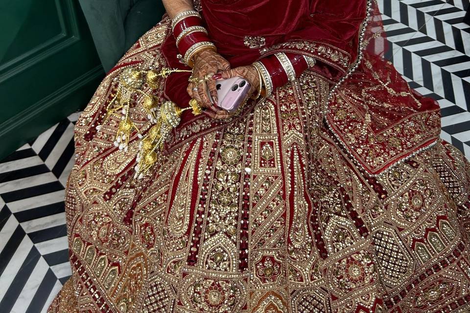 Bridal makeup