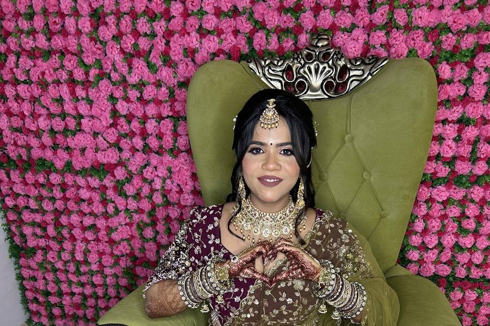Bridal makeup