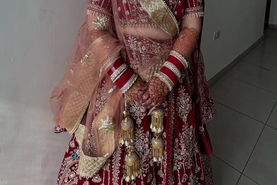 Bridal makeup