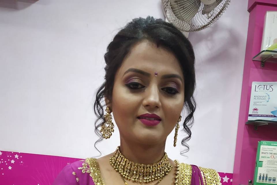 Bridal makeup