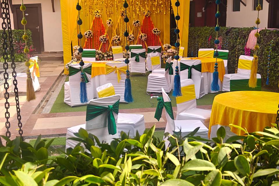 Haldi decor