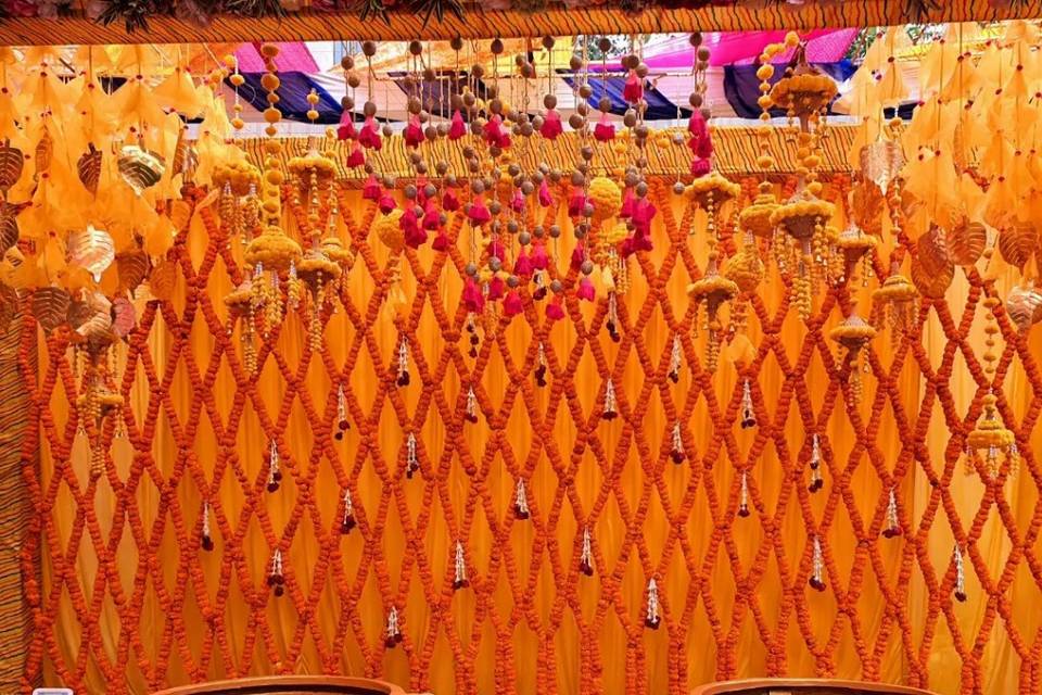 Haldi decor