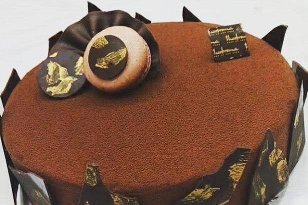 Theobroma Patisserie India - Our Hazelnut Praline Mousse Cake is back on  our menu just in time for Father's Day. Available for take away from our  stores. Delivery available via Zomato, Swiggy,