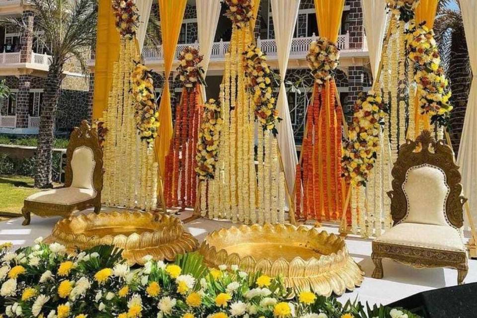 Haldi decor