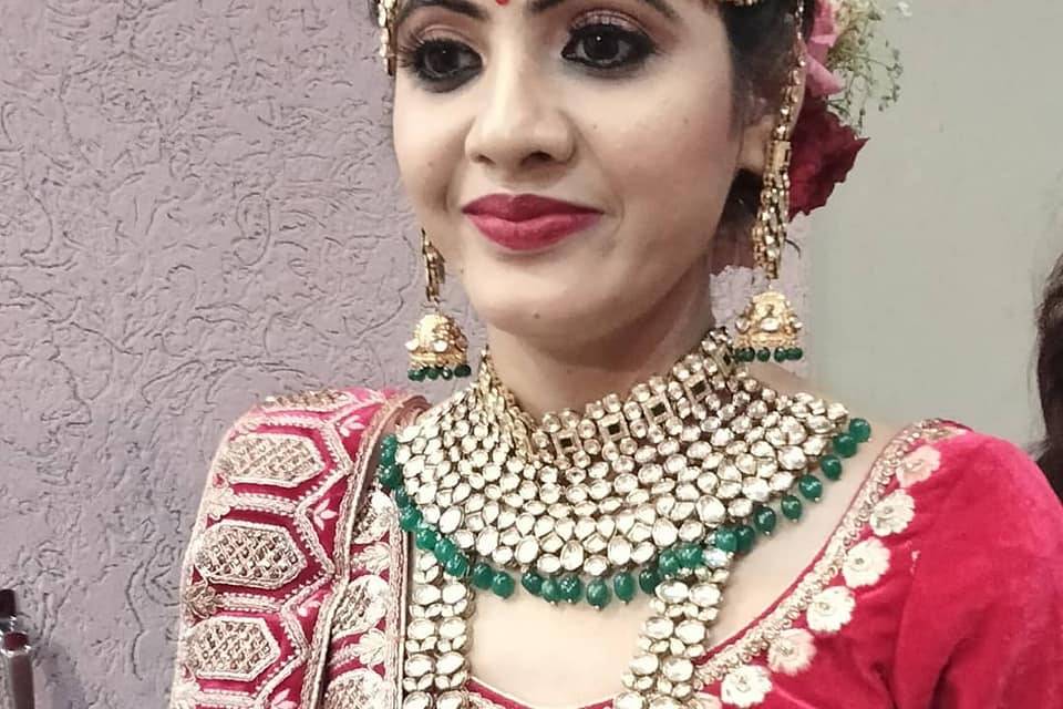 Bridal makeup