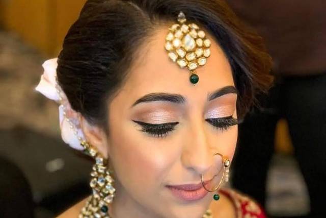 Bridal makeup