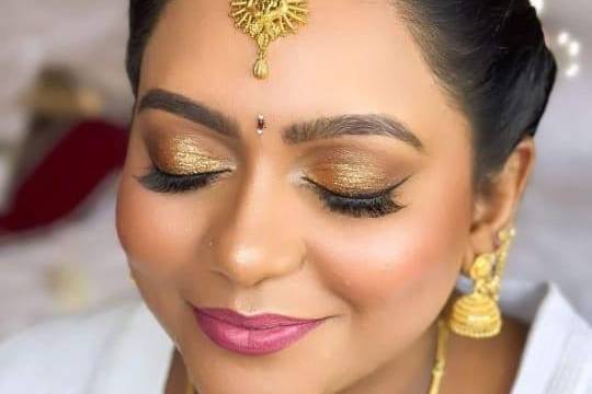 Bridal makeup