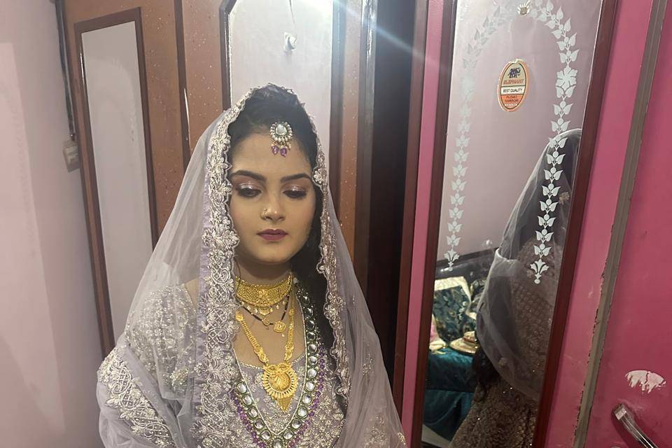 Bridal makeup