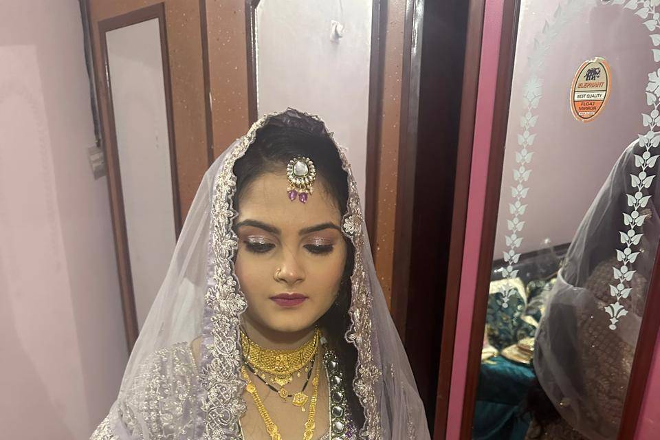 Bridal makeup