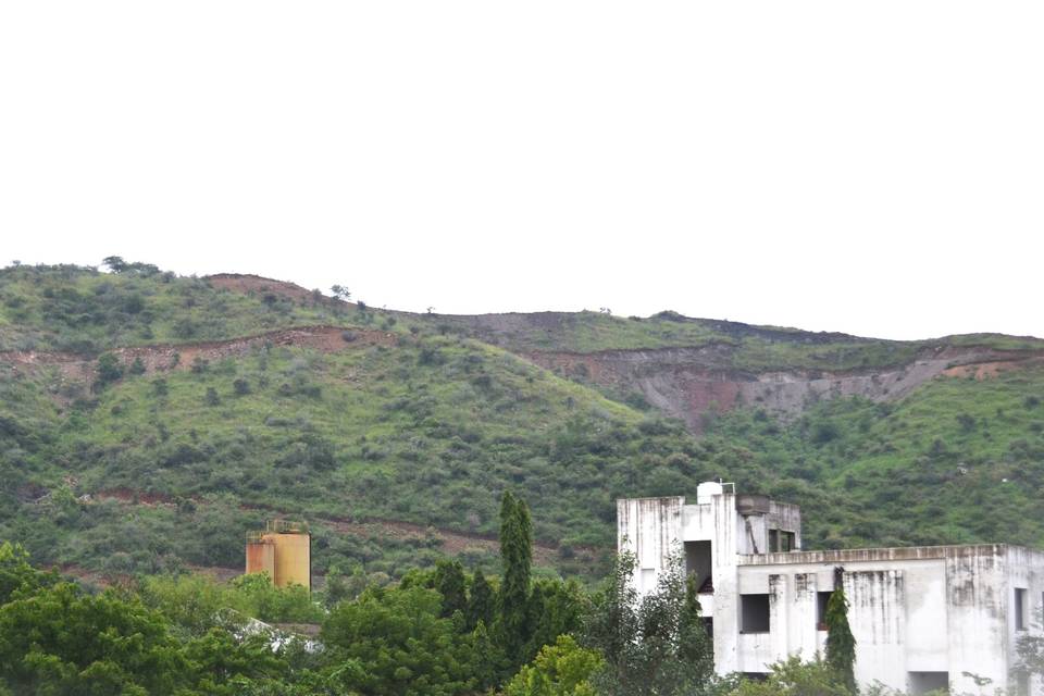 Hill View From Terrace