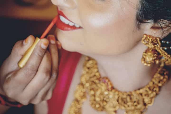 Bridal makeup