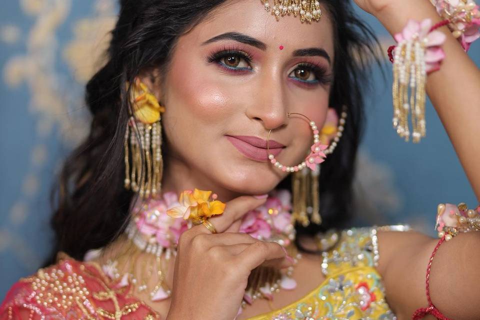 Bridal makeup