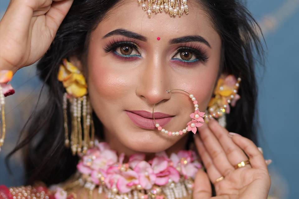 Bridal makeup