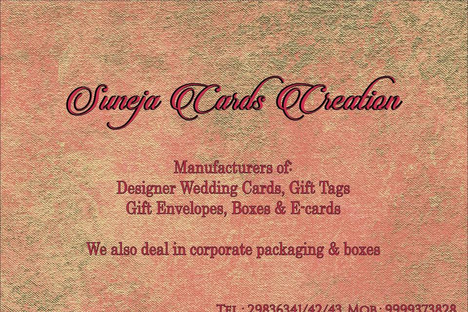 Suneja Cards Creation, Lajpat Nagar